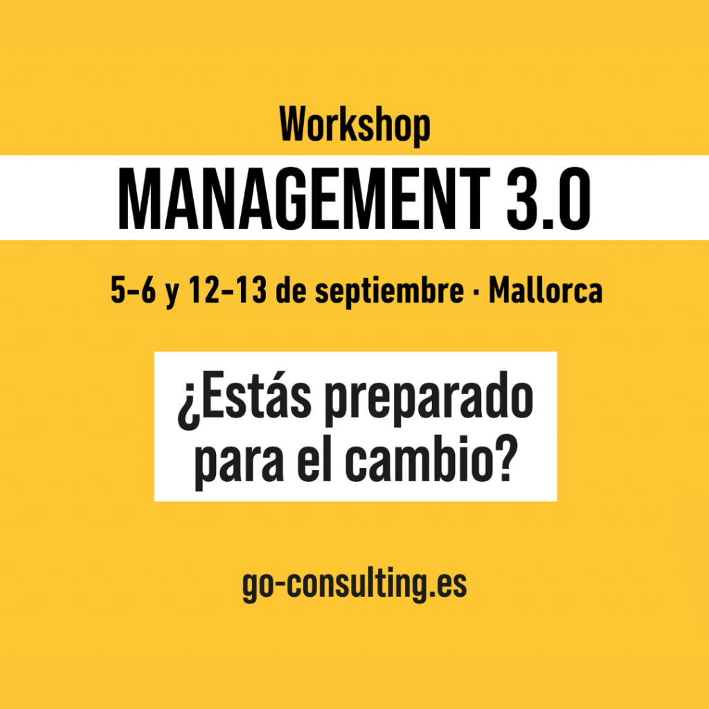 Nuevo taller sobre liderazgo - Management 3.0